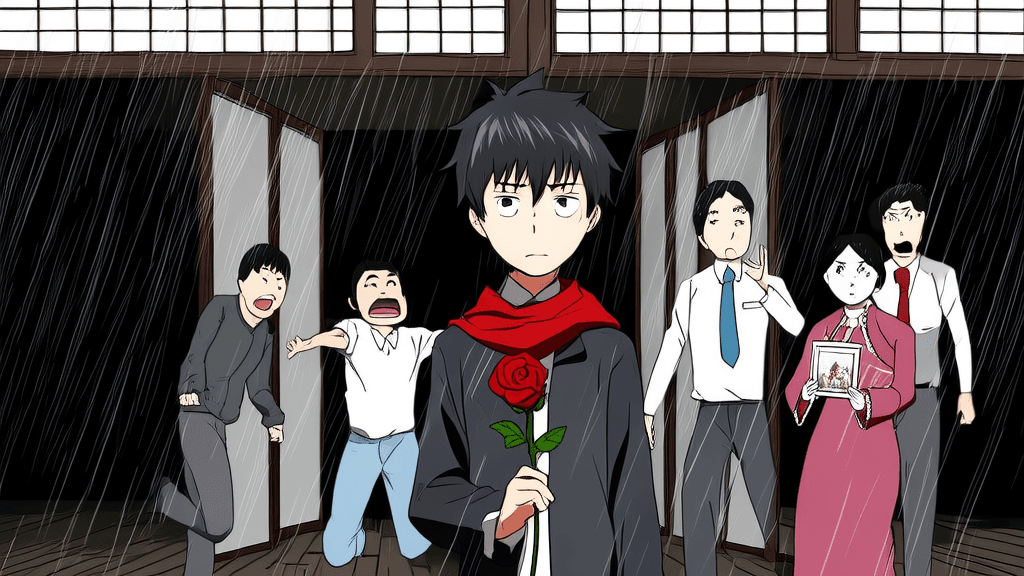 Friends and family looking shocked, CZ calm and resolute